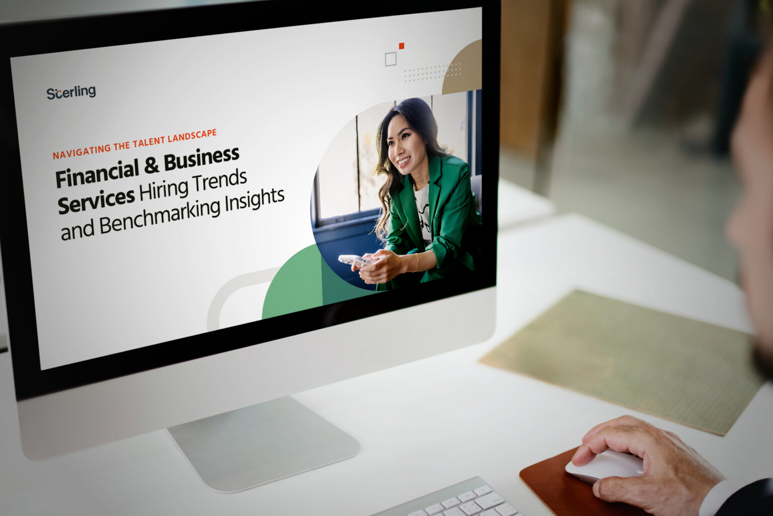 I designed the FinBiz Benchmarking report to align with Sterling’s brand while being unique and adaptable for other industries.