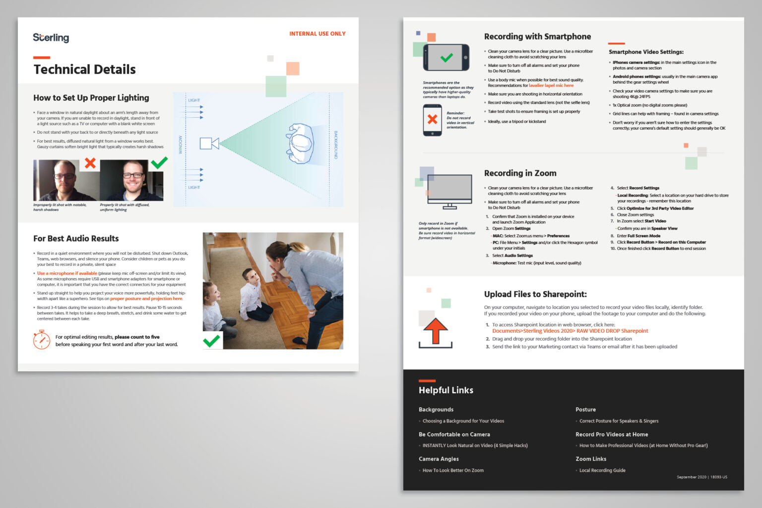 Cheat Sheet/Long Scroll Visual Resource (Side 2)