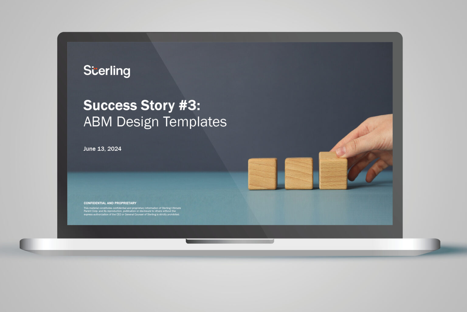 The ABM Success Story presentation highlighted valuable A/B testing insights in an interactive presentation and also served as reference guides for future projects.